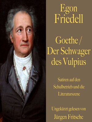 cover image of Egon Friedell